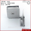 Heavy Duty Glass Clamp -- 90 degree 304SS glass to glass clamp